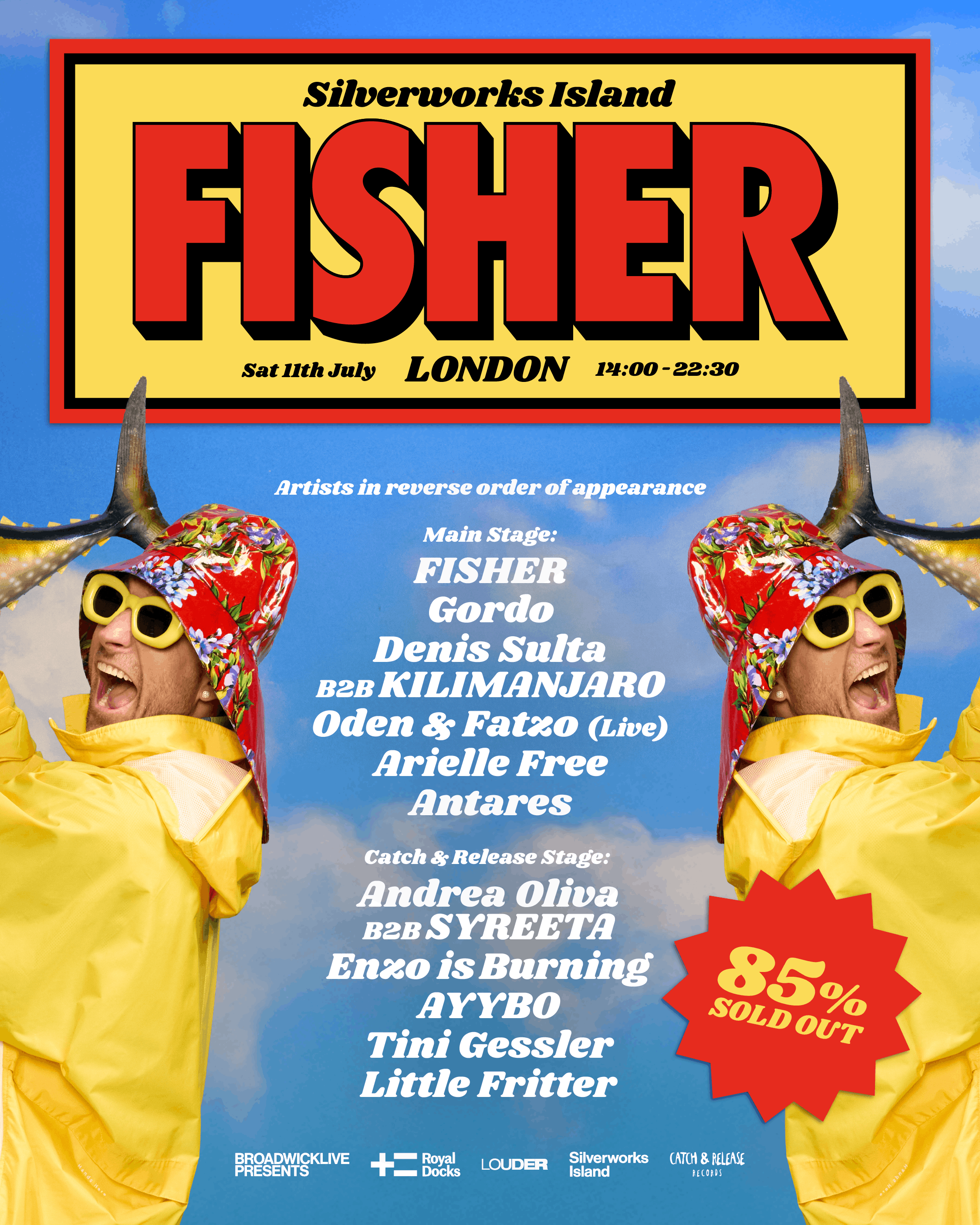 FISHER | SILVERWORKS ISLAND | 11 JULY  - Silverworks Island - 11 Jul 2026