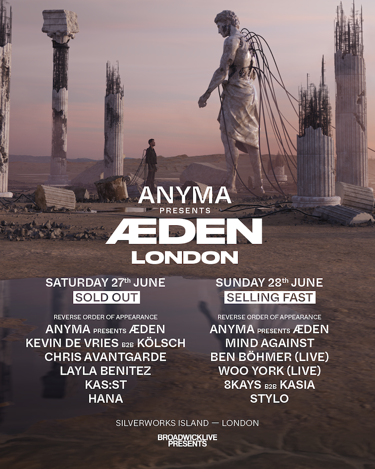 ANYMA PRESENTS ÆDEN | 27 & 28 JUNE | SILVERWORKS ISLAND - Silverworks Island - 27 Jun 2026
