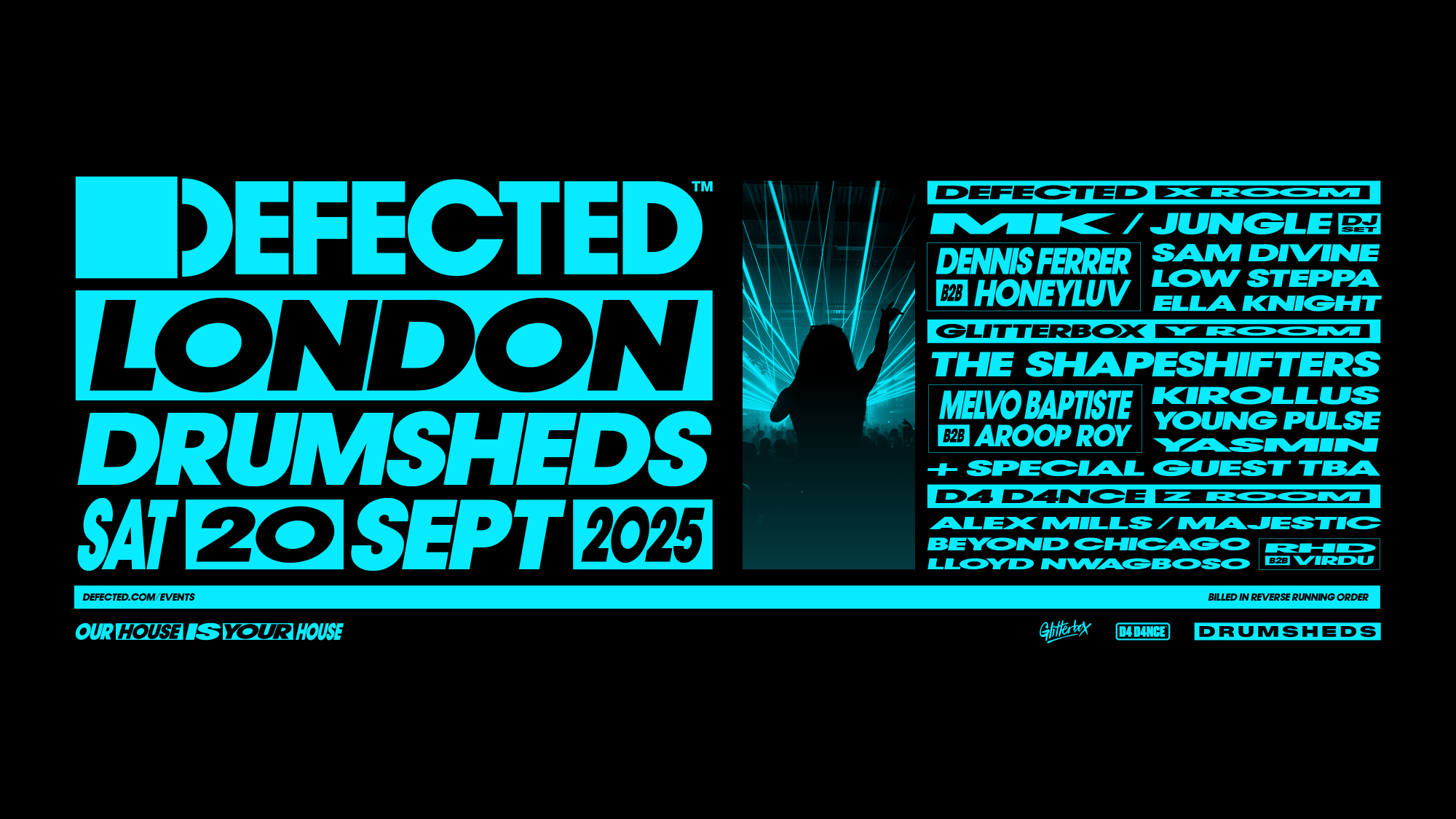 Defected London - Drumsheds - 20 Sep 2025