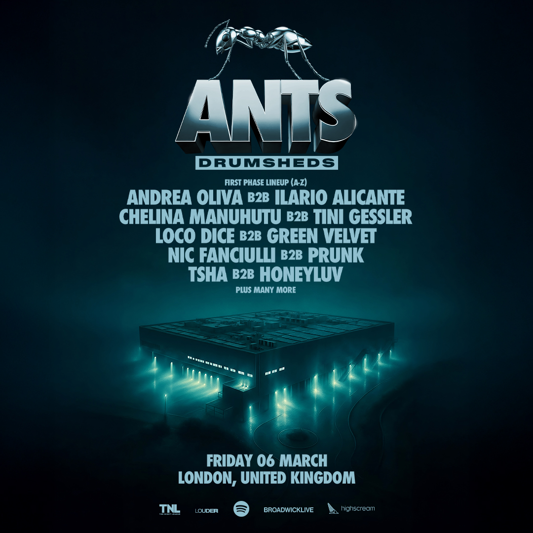 ANTS | LONDON | 6 MARCH - Drumsheds - 06 Mar 2026