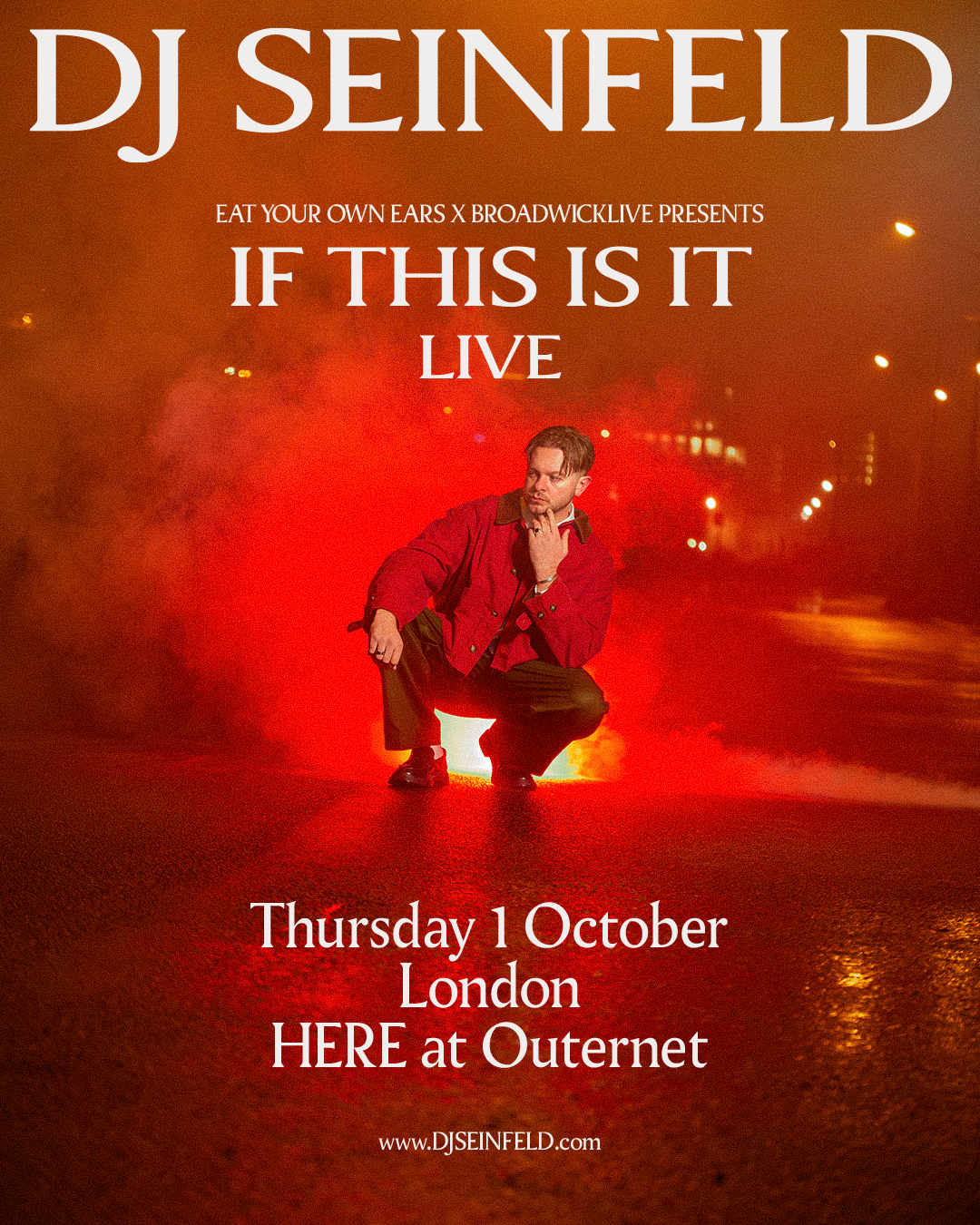 DJ SEINFELD | HERE AT OUTERNET | 1 OCTOBER - HERE at Outernet - 01 Oct 2026