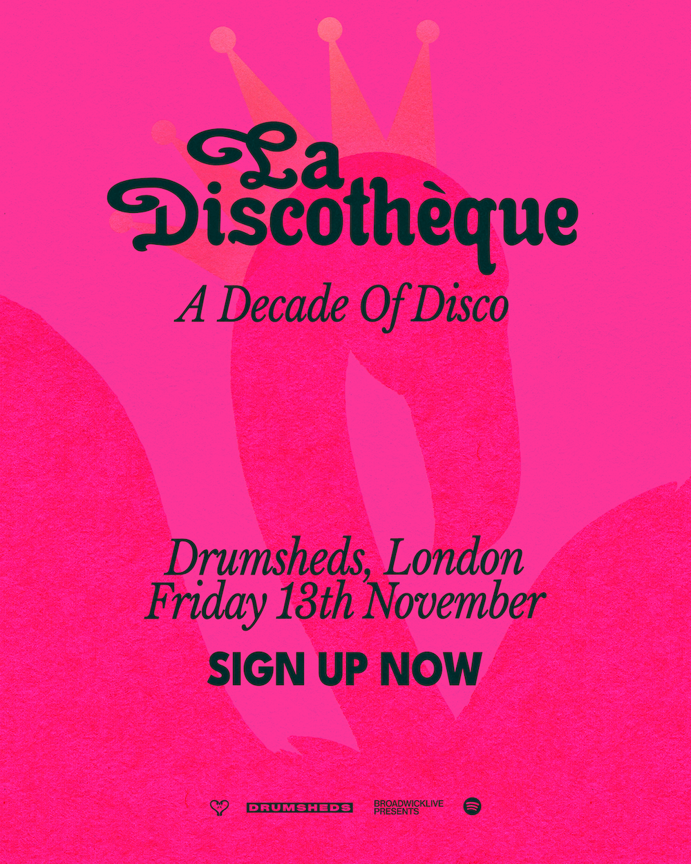 LA DISCOTHÈQUE | LONDON | FRI 13 NOV - 13 Nov 2026