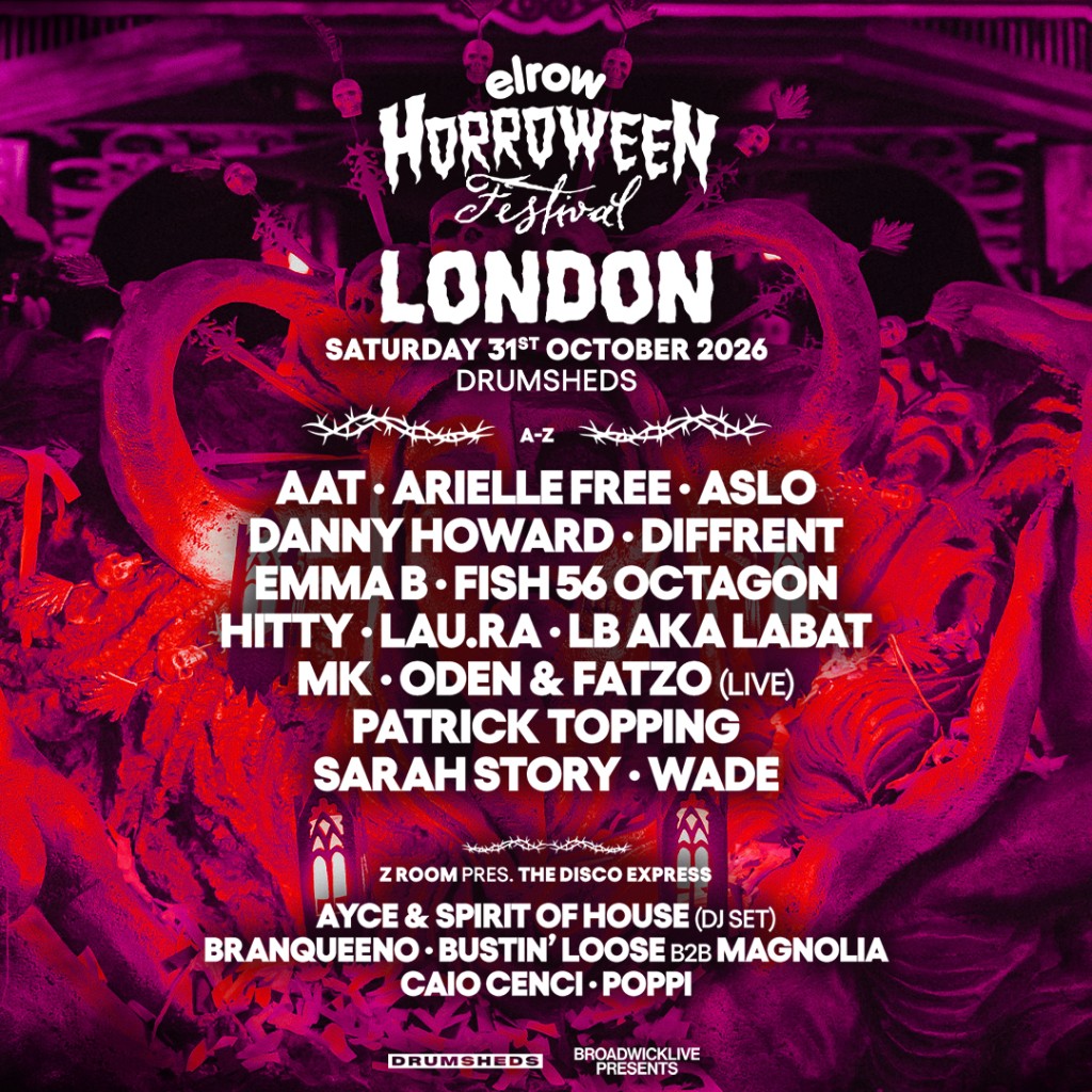 ELROW - Drumsheds - 31 Oct 2026