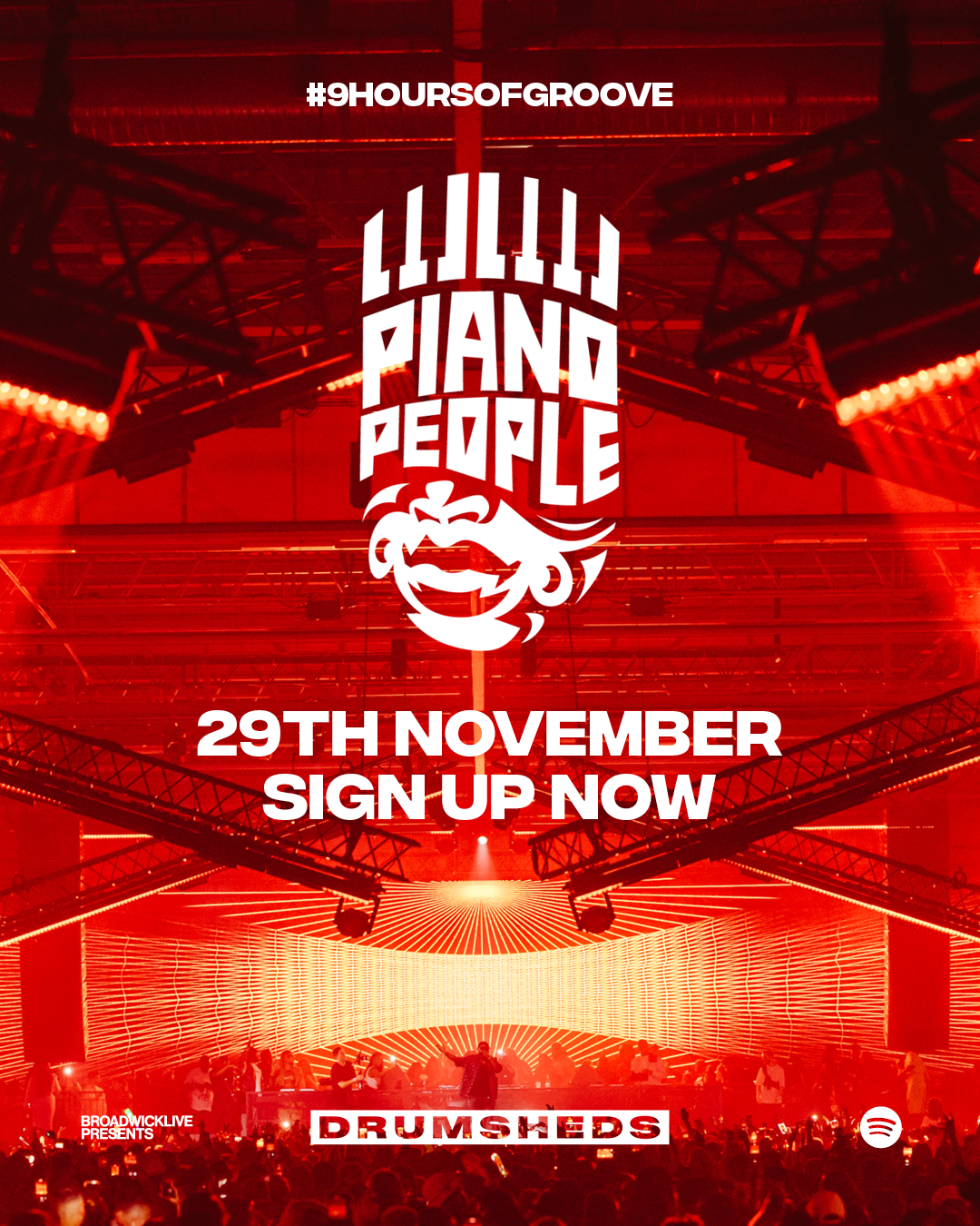 PIANO PEOPLE - Drumsheds - 29 Nov 2026